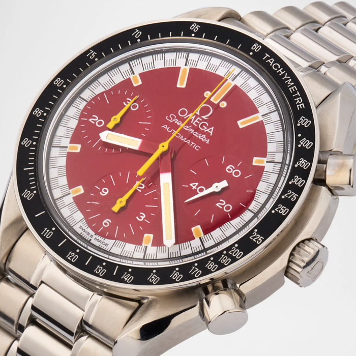 Omega Stainless Steel Speedmaster Michael Schumacher The Legend 39mm Vintage 1995 Watch - Image 2